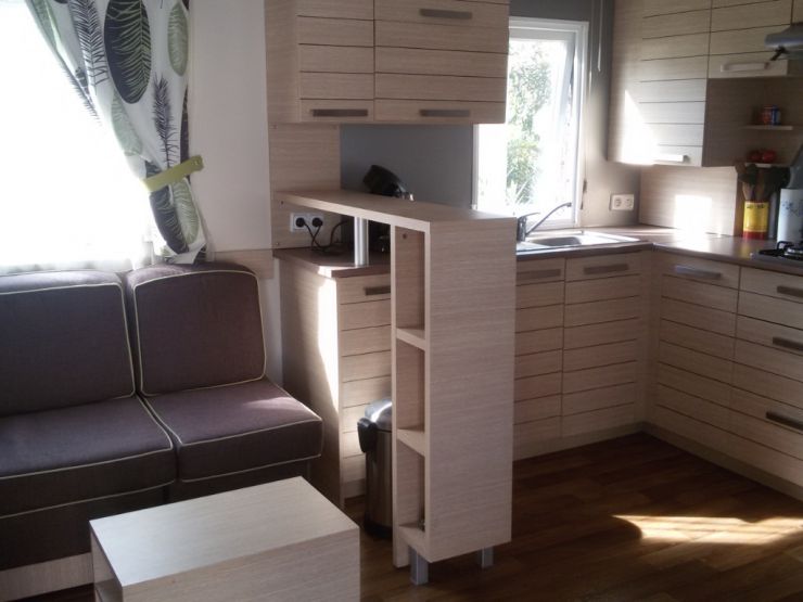 Luxe mobilhome met airco