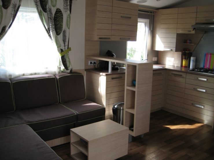 Luxe mobilhome met airco