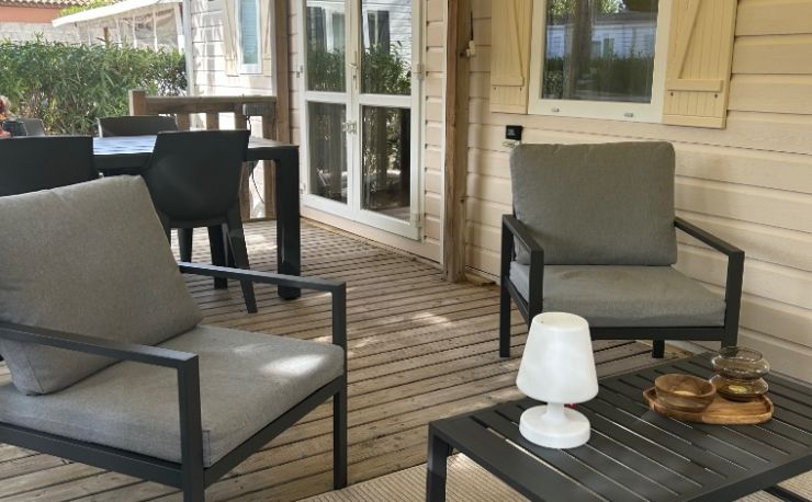 Mobilhome aan zee