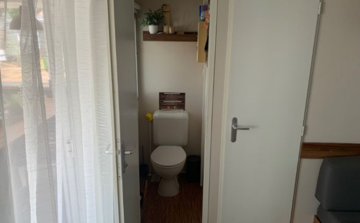 Compleet luxe mobilhome met airco te huur.