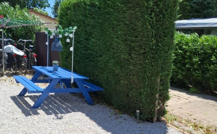 Caravan met airco op leuke plek dichtbij het strand
