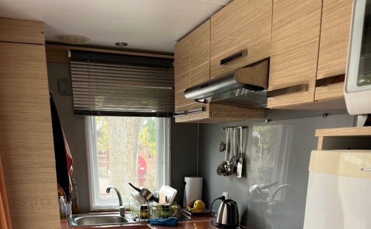 Luxe mobilhome vlakbij het heerlijk breed zandstrand voor op en top genieten van de Franse zon!