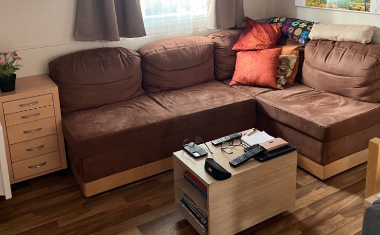 Luxe mobilhome vlakbij het heerlijk breed zandstrand voor op en top genieten van de Franse zon!