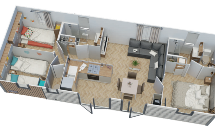 Chalet Azura - Luxe en comfort aan de Middellandse Zee