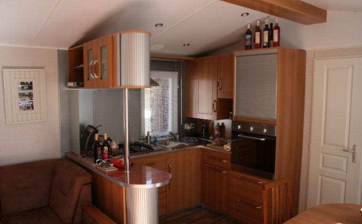 Luxe mobilhome Airco en Grote Luxe veranda